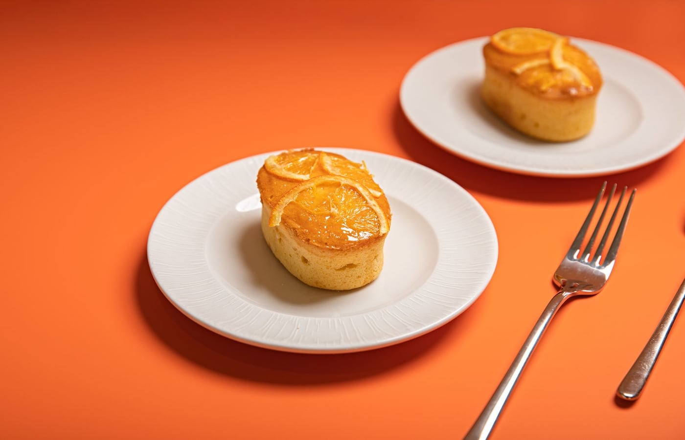 Almond & Orange Polenta Cake