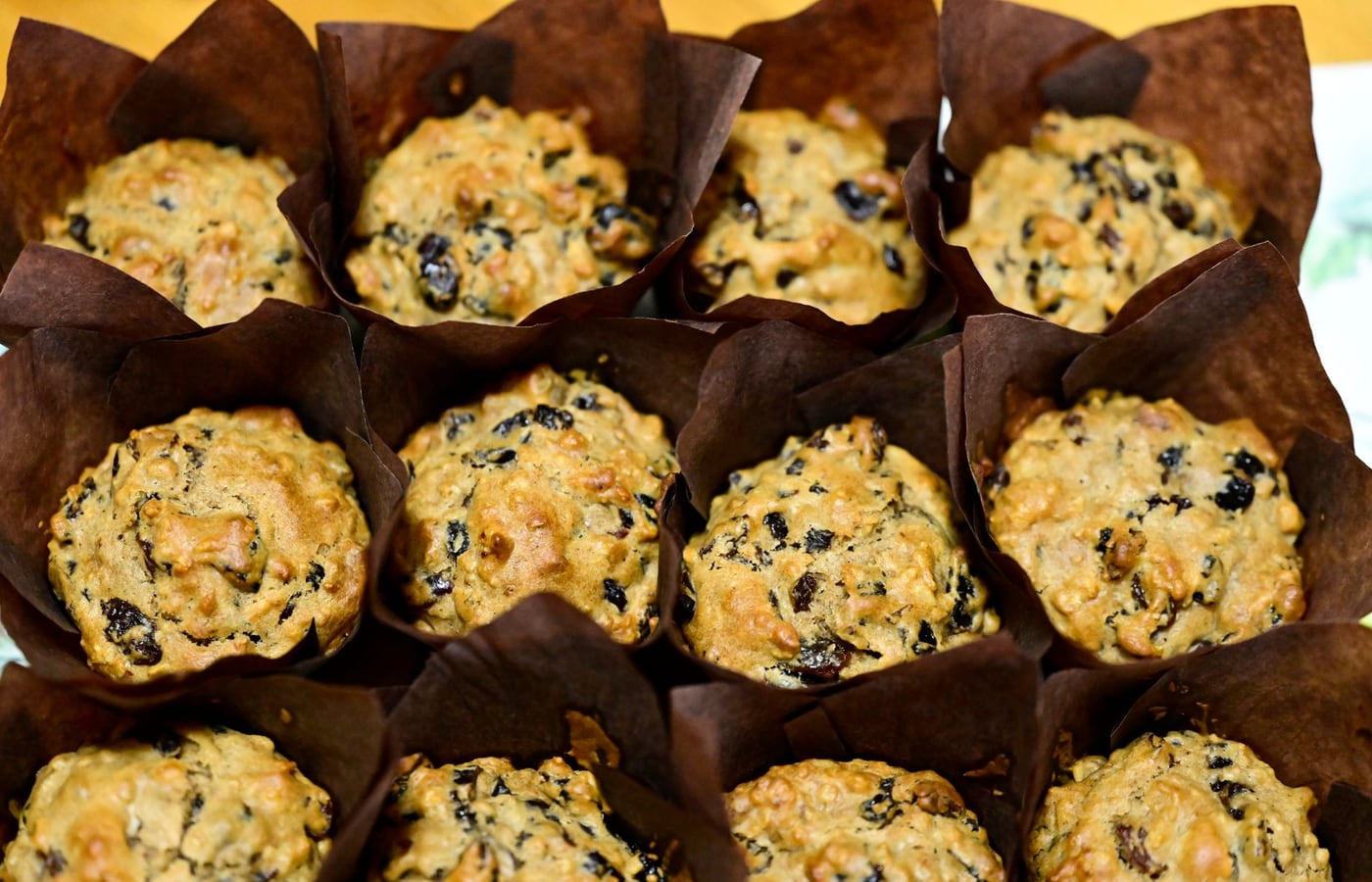 Apple & Cinnamon Oat Muffins
