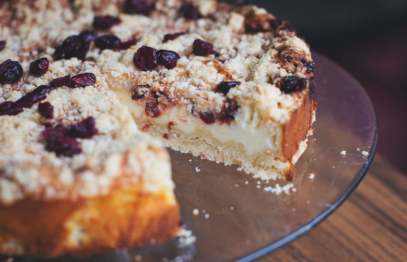 Baked Ricotta with Vanilla & Berries