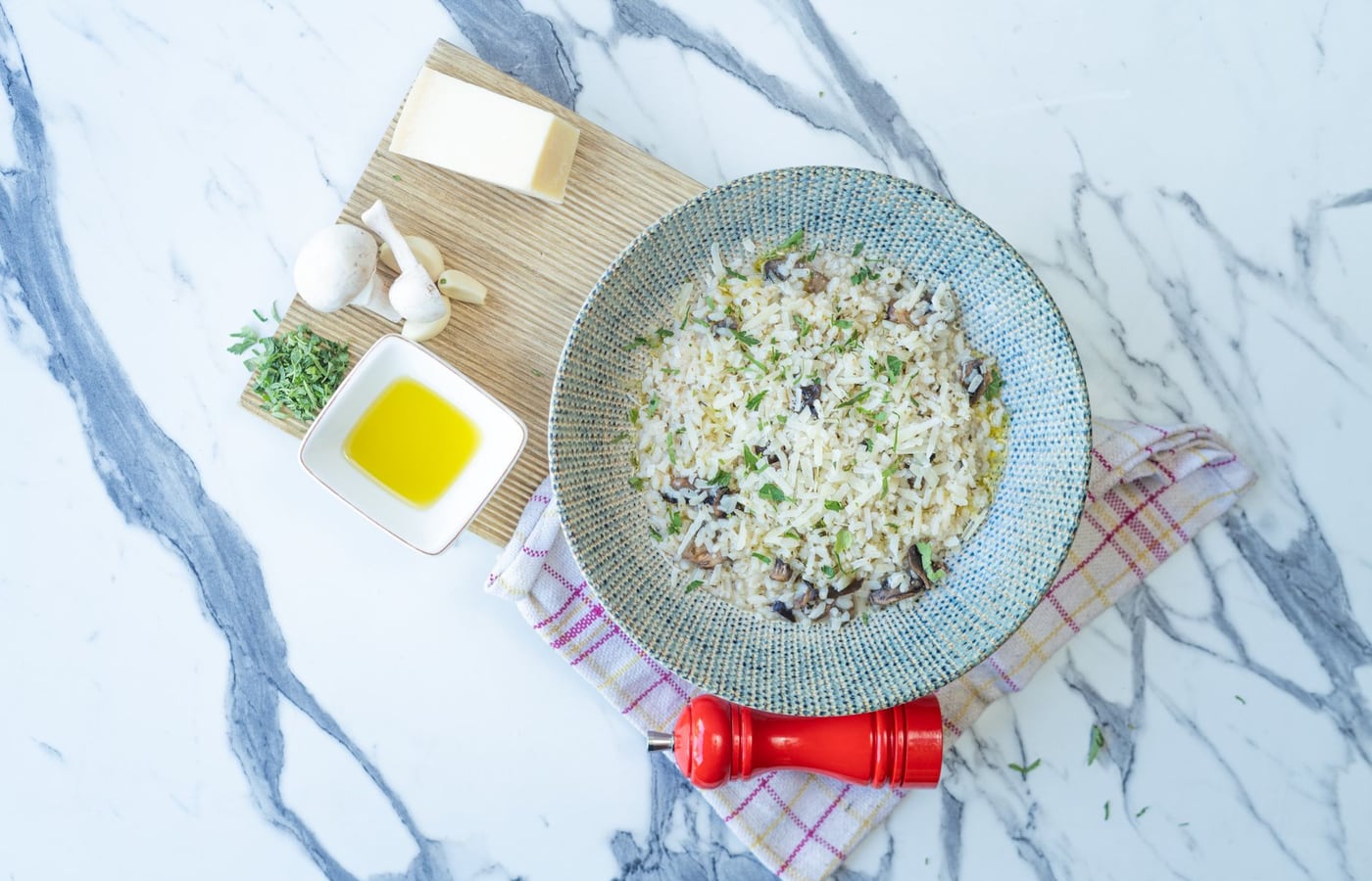 Buckwheat & Mushroom Risotto