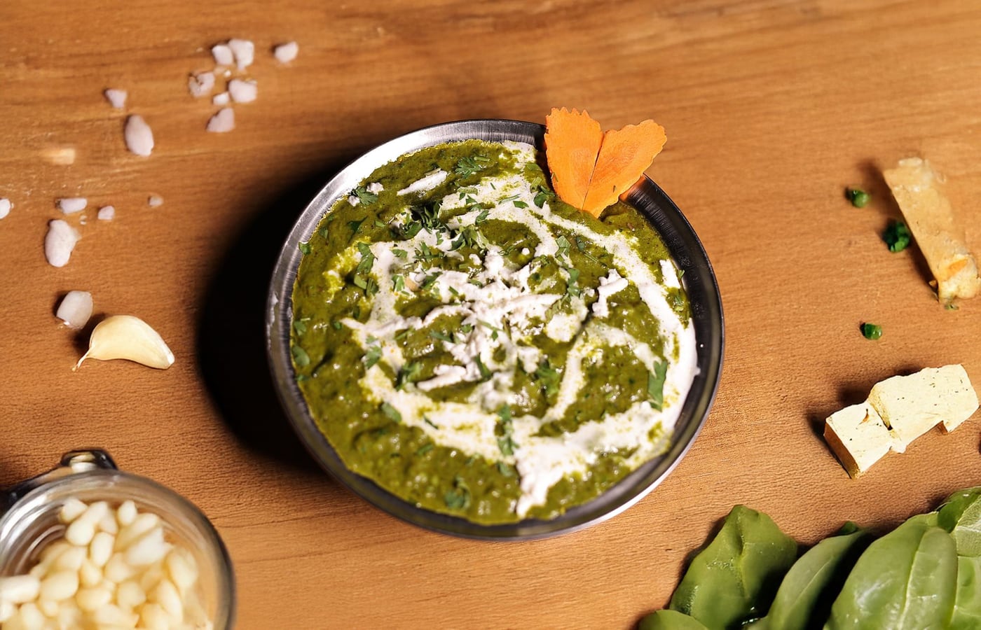 Chana Saag (Chickpea & Spinach Curry)