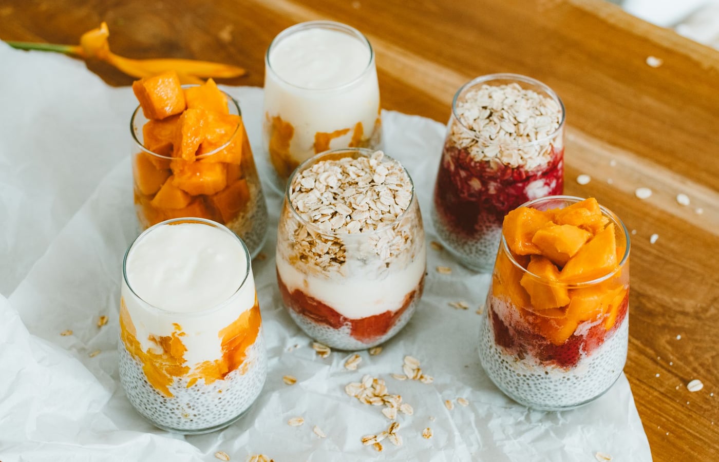 Coconut Chia & Mango Pudding