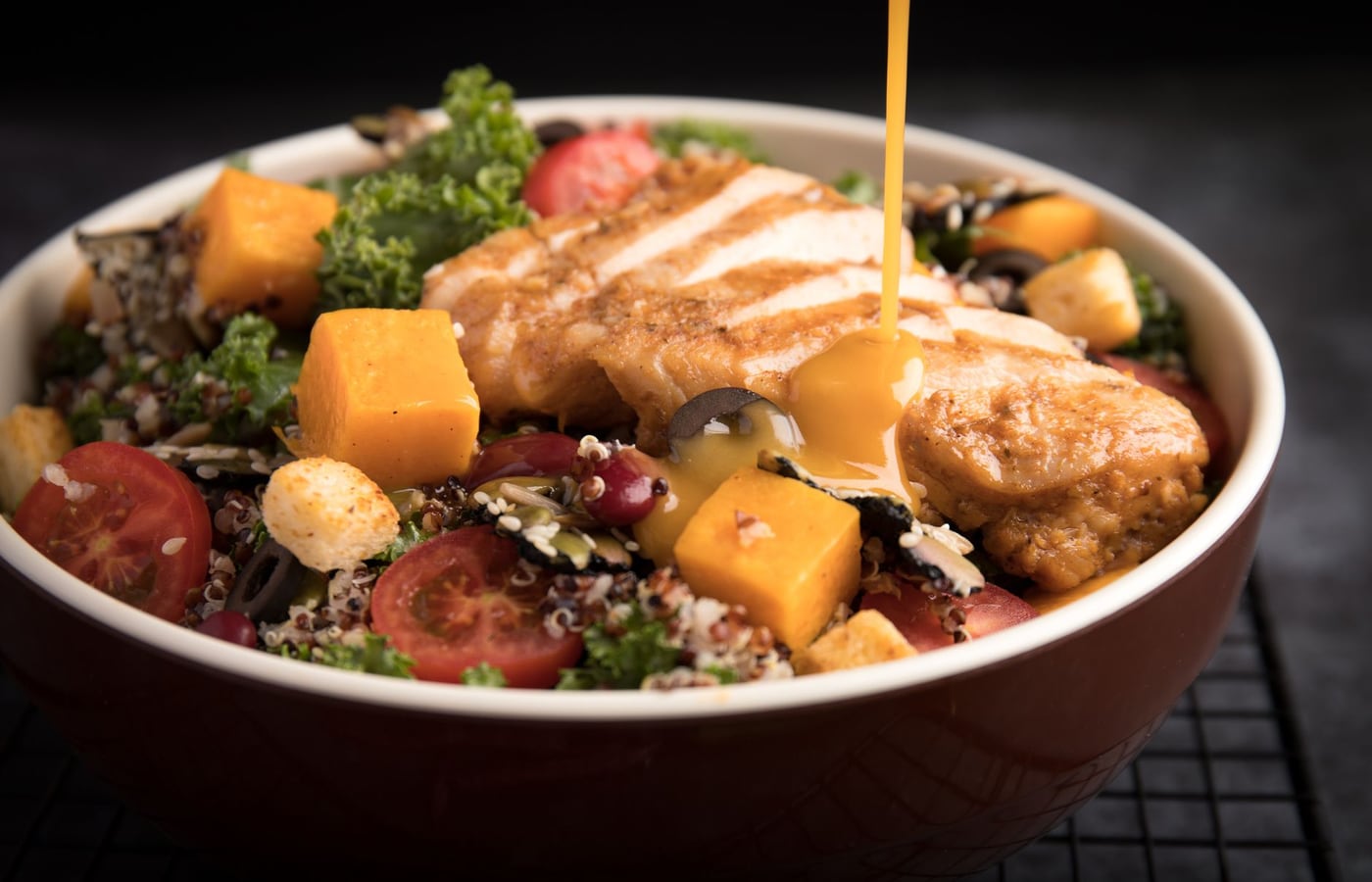 Lemon Herb Chicken with Quinoa