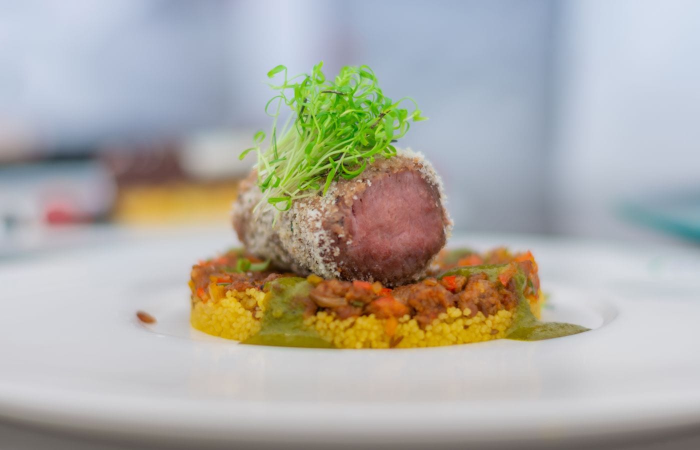 Moroccan Lamb with Apricot Couscous