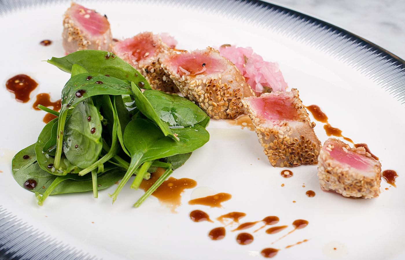 Sesame-Crusted Seared Tuna