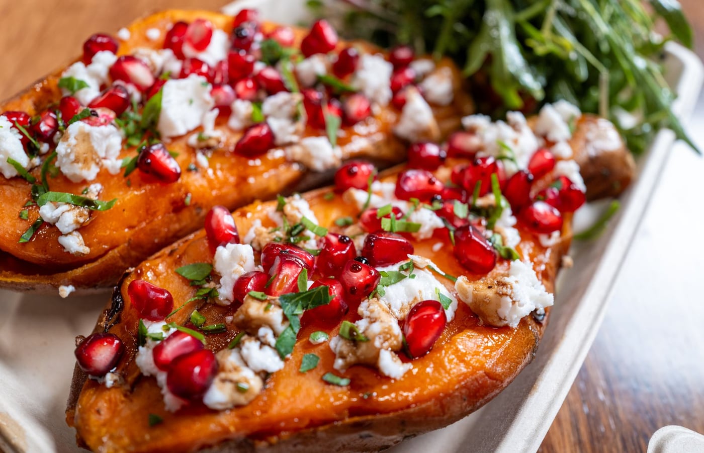 Smoky Black Bean Stuffed Sweet Potato