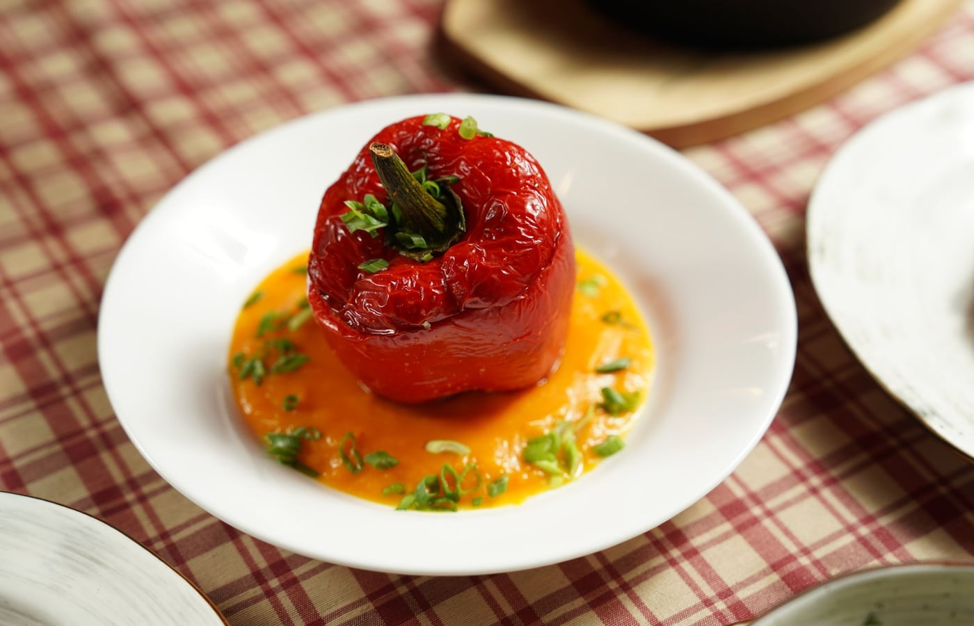 Spiced Quinoa-Stuffed Peppers