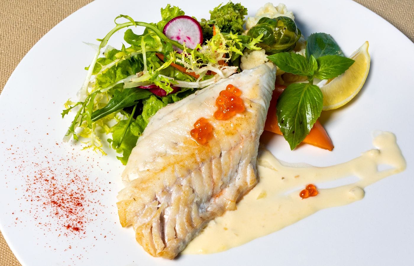 Turmeric & Ginger Baked Cod